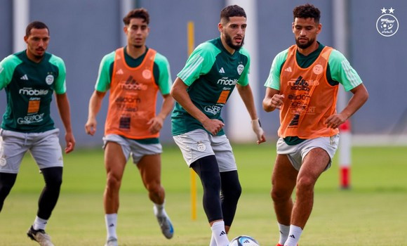 CAN 2025/Algérie - Guinée équatoriale: 2e séance d'entraînement des Verts à Sidi Moussa
