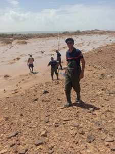 العثور على جثة طفلة جرفتها سيول الوادي في إليزي