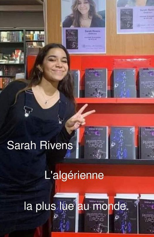 Sara Rivens, L'autrice algérienne qui a détrôné le prince Harry .