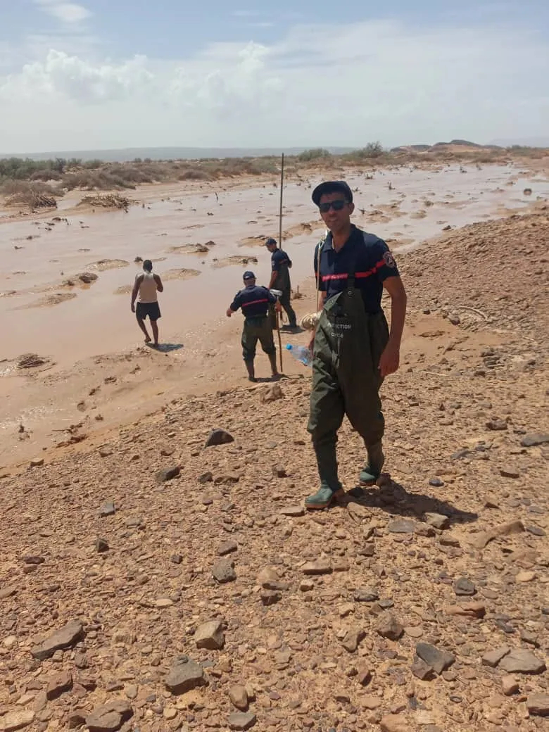 العثور على جثة طفلة جرفتها سيول الوادي في إليزي