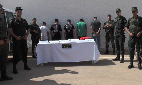Tipaza: arrestation de 5 individus pour vol et constitution d'association de malfaiteurs