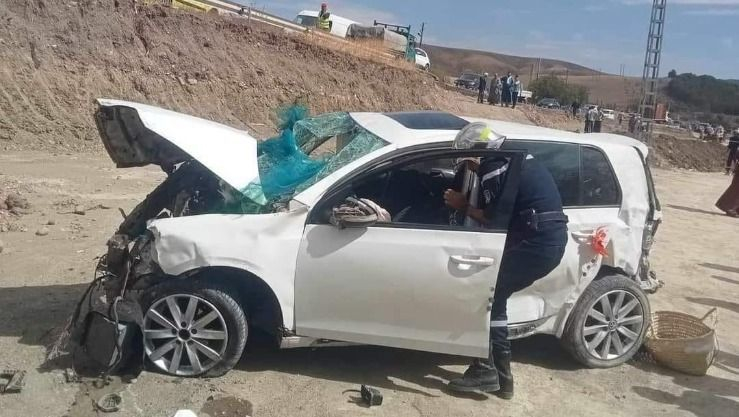 في موكب زفاف.. تسجيل 4 إصابات إثر حادث مرور بالبويرة