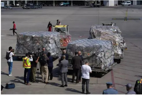 Réception de la première livraison de pompes pour usines de dessalement d'eau de mer