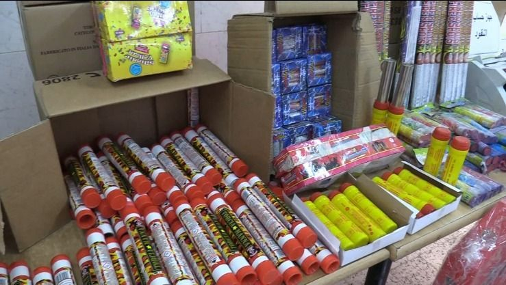حجز ما يقارب 200 ألف وحدة من الألعاب النارية بالعاصمة