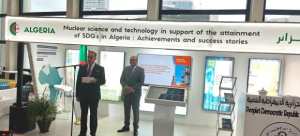 68e Conférence générale de l'AIEA : inauguration du stand algérien à Vienne