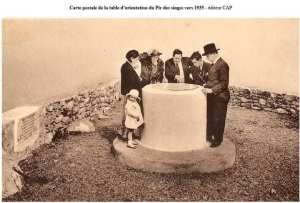 Béjaïa : La table d’orientation au pic des singes