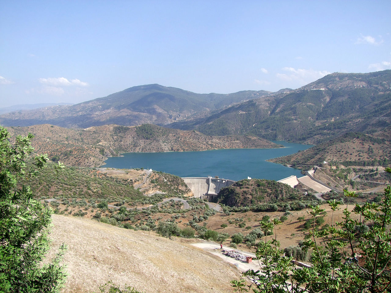 Le barrage de Tichy-Haf