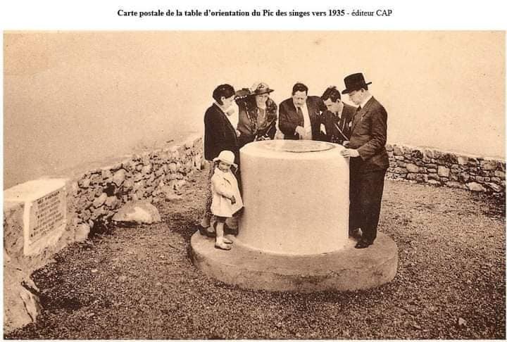 Béjaïa : La table d’orientation au pic des singes