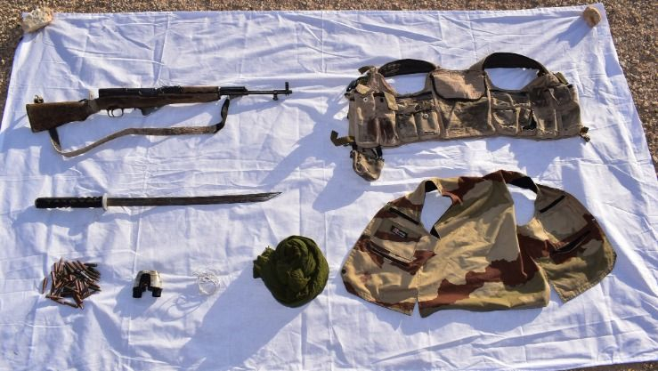 توقيف إرهابيين بإقليم القطاع العسكري بتبسة