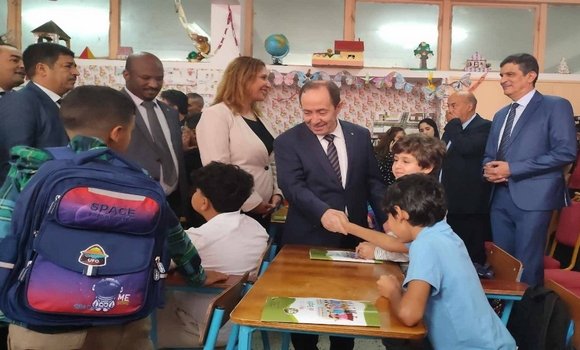 وزير التربية يشرف بالعاصمة على إعطاء إشارة انطلاق السنة الدراسية 2025/2024  