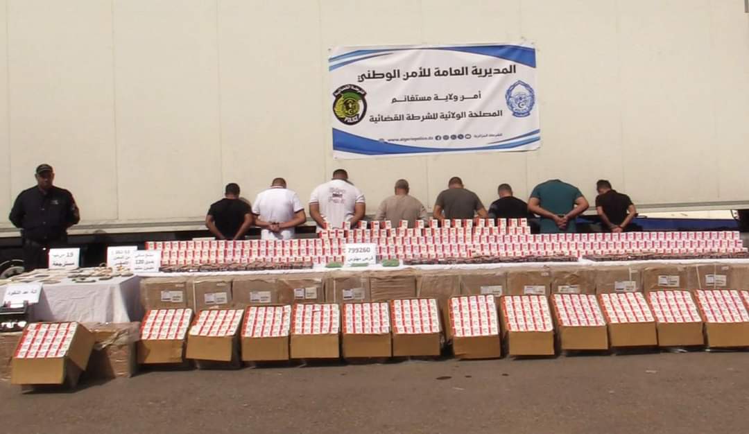 ضبط 800 ألف قرص من المؤثرات العقلية بمستغانم - الشعب أونلاين