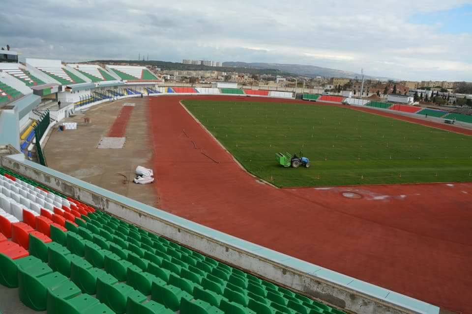 تواصل الأشغال بملعب بن سعيد في مستغانم - الشعب أونلاين