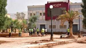 Algérie (Wilaya de Naâma) - Après les dégâts des inondations:  Aïn Sefra revient à la vie