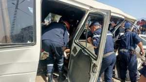 إصابة 11 شخص في حادث مرور خطير بالشلف