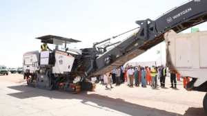 إطلاق مشروع عصرنة الطريق الوطني رقم  52  الرابط بين أدرار و إن صالح