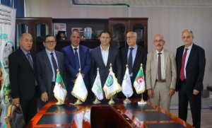 Signature d'une convention de partenariat entre l'Université de Constantine et l'agence NESDA