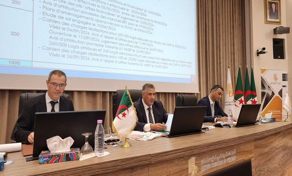 Habitat: M. Belaribi préside une réunion d'évaluation des réalisations du secteur