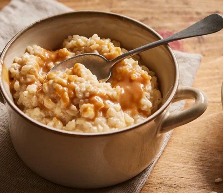 Riz au lait et à la confiture de lait