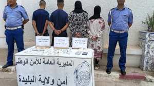 إيقاف شبكة إجرامية مختصة في السرقة و السطو على المنازل بالبليدة