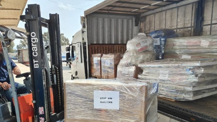 إرسال كميات معتبرة من اللقاحات والأمصال إلى ولايتي تمنراست وإن قزام