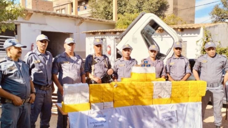 حجز أزيد من 1.2 قنطار من المخدرات في تيارت