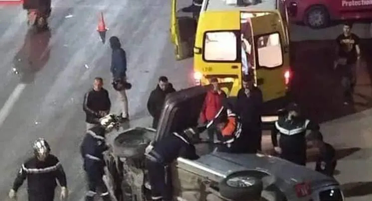 تيارت: ارتفاع حصيلة حادث المرور