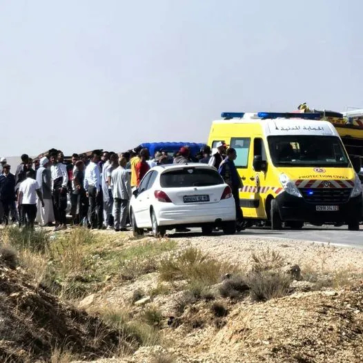 وفاة أربعة أشخاص في حادث مرور بتبسة