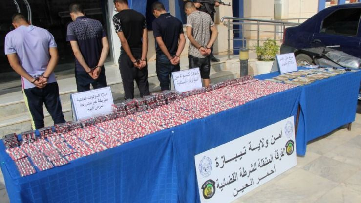 تيبازة: الإطاحة بشبكة مختصة في ترويج المؤثرات العقلية