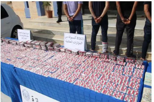 Saisie d'une importante quantité de psychotropes à Tipaza