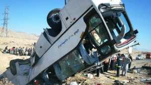 حصيلة نهائية.. إصابة 36 شخصا إثر انقلاب حافلة لنقل المسافرين بتلمسان