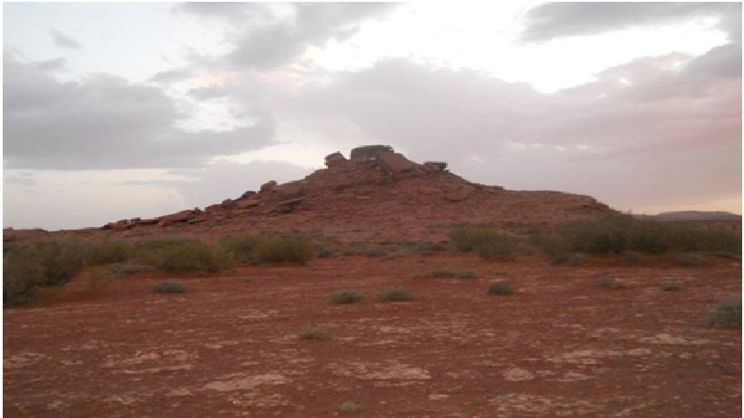 محطة النقش الصخري قلموز لبيوض