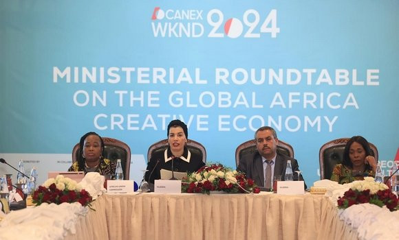 CANEX WKND 2024: Mouloudji préside l'ouverture de la table ronde 