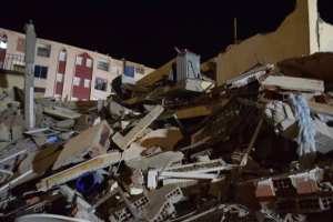 شكوى ضد مجهول بعد انهيار عمارة ببشار