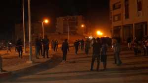 انهيار عمارة بولاية بشار (فيديو)