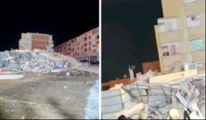 Un immeuble s'effondre dans une zone urbaine à Béchar