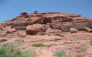 Station de gravures rupestres Khalwa Sidi Cheikh