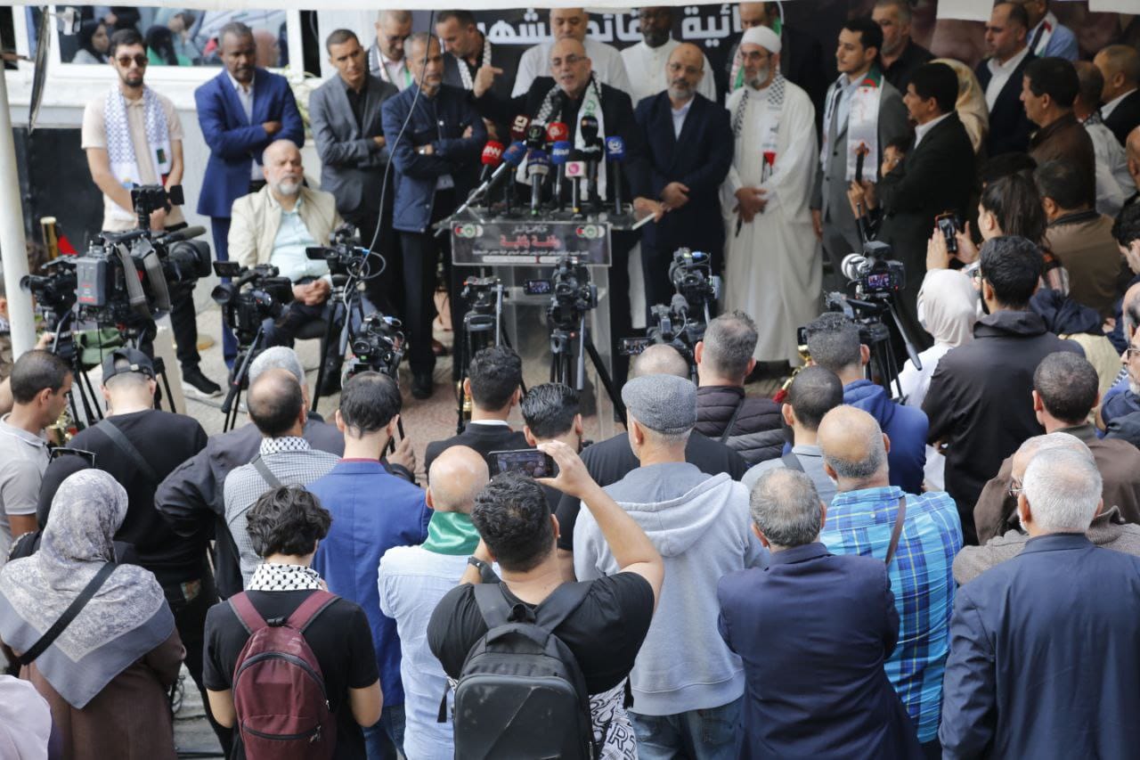 وقفة تأبينية على روح قائد حركة حماس يحيى السنوار بالعاصمة - الشعب أونلاين