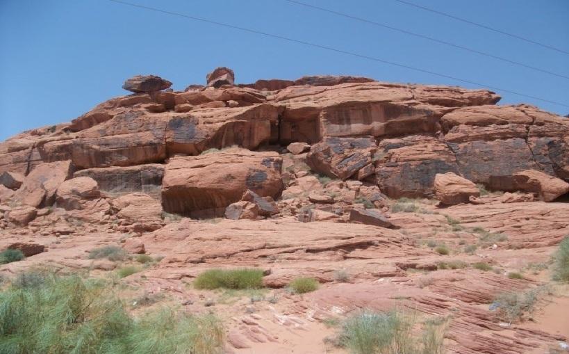 Station de gravures rupestres Khalwa Sidi Cheikh