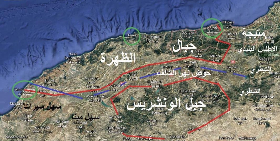 فروع الأشراف الذين دخلو في مغراوة حسب كتب الأنساب