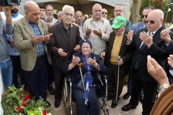 1er anniversaire du décès du moudjahid Youcef El Khatib: Cérémonie de recueillement au cimetière d'El Alia à Alger