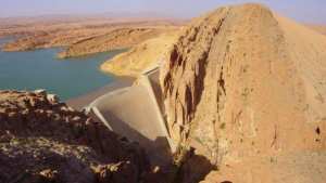 Algérie (Brezina/El Bayadh) - DES PLUIES ABONDANTES SANS DÉGÂTS:  Le barrage  atteint son niveau maximal