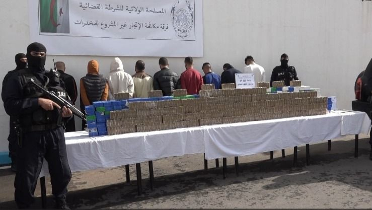 ضبط أزيــد من 2 قنطار من الكيف المعالج بالبليدة