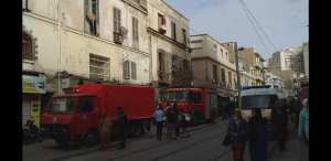 3 جرحى في انهيار سلالم  بعمارة  هشة  بشارع محمد بوضياف