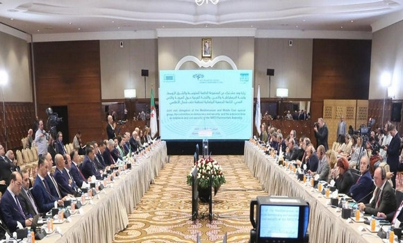 Rencontre de travail entre les représentants du Parlement algérien et des membres de l'Assemblée parlementaire de l'OTAN