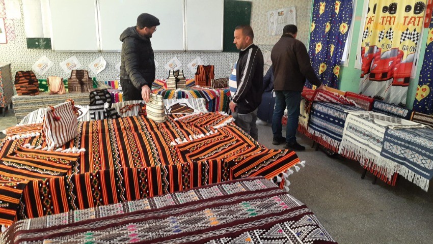 La 13e édition a eu lieu ce week-end Le tapis d'Ath Hichem dans toute sa splendeur