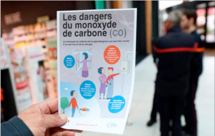 Campagne de sensibilisation sur les dangers du monoxyde de carbone