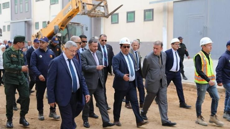 إنزال وزاري بوهران لمعاينة الروتوشات الأخيرة لإنجاز  محطة تحلية مياه البحر