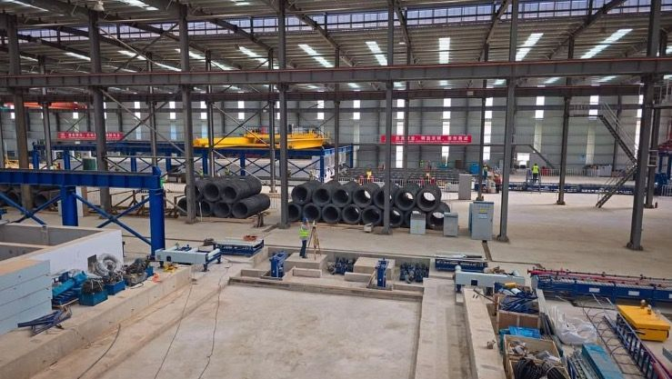 دخول مصنع انتاج العوارض الإسمنتية للسكك الحديدية حيز الخدمة بتندوف