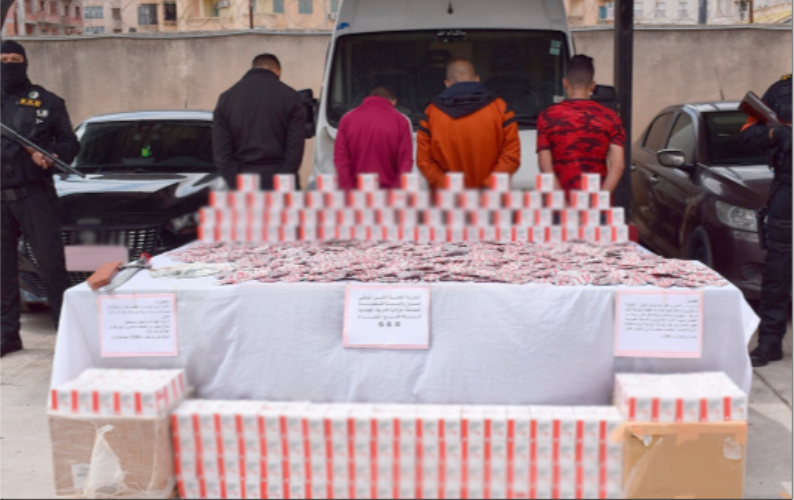 Un demi-million de capsules de psychotropes saisi par la Police d'El-Oued