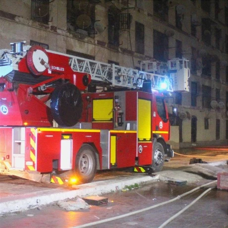 وهران : اخماد حريق مسكن  بحي ليسكور